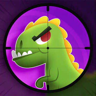 Sniper vs Dinosaurs