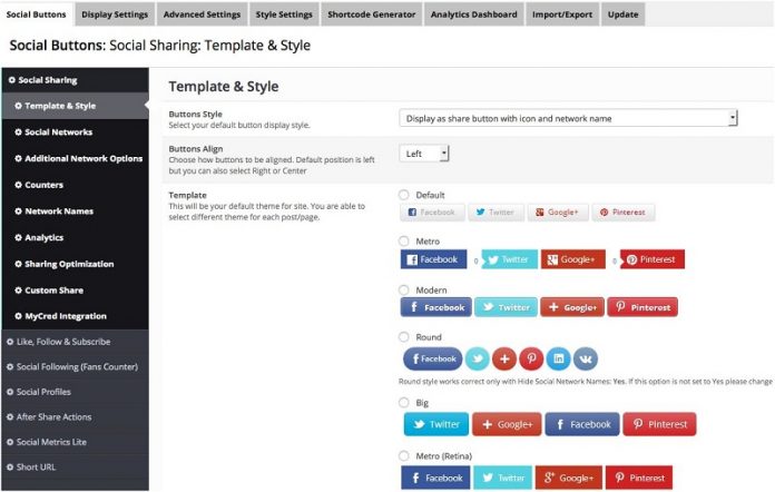 plugin Easy Social Share Buttons for WordPress - Trải nghiệm và đánh giá