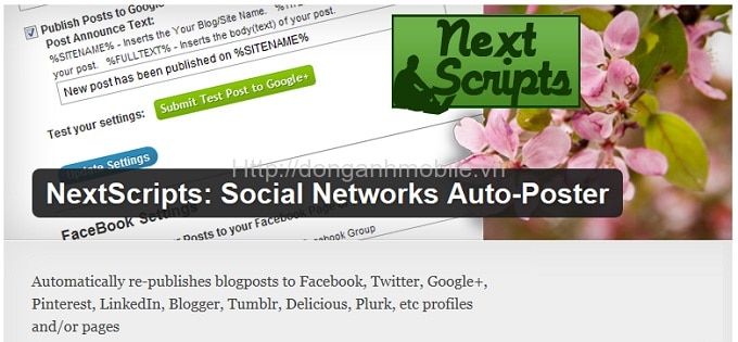Social Networks Auto-Post