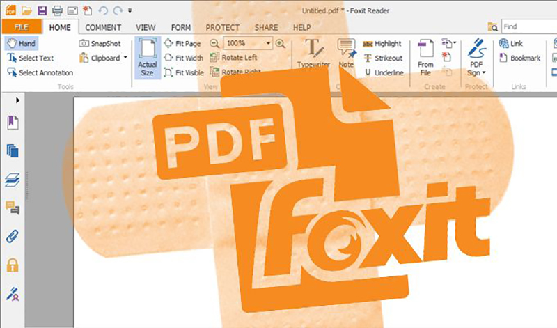 Cắt file PDF bằng Foxit Reader