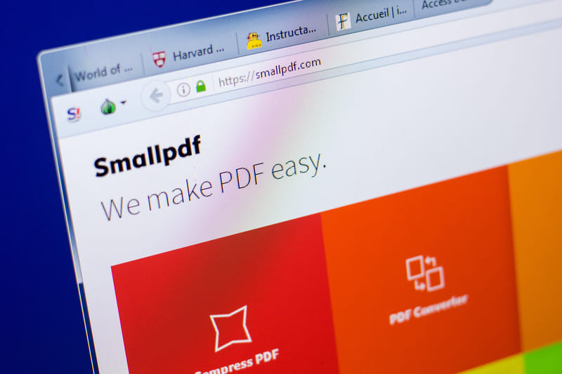 Smallpdf - ứng dụng tách file PDF ưu việt 