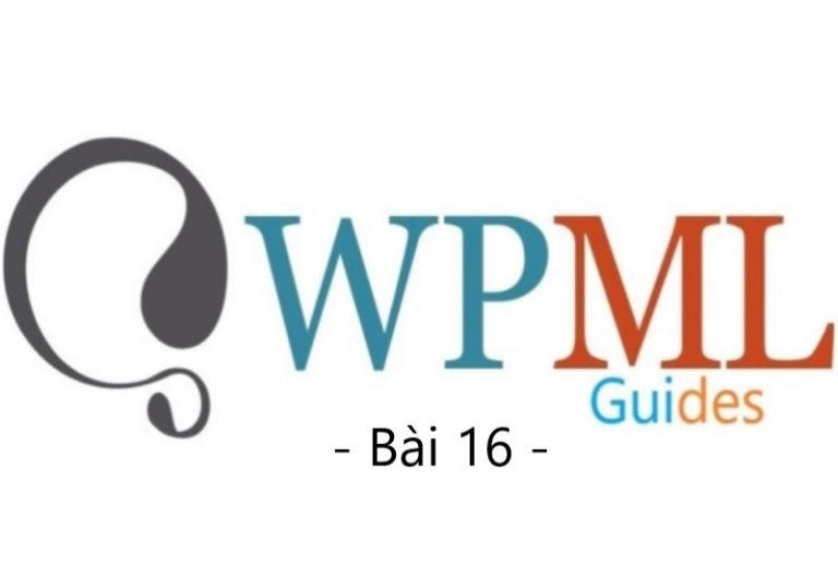 Hướng dẫn cấu hình WPML (Bài 16)