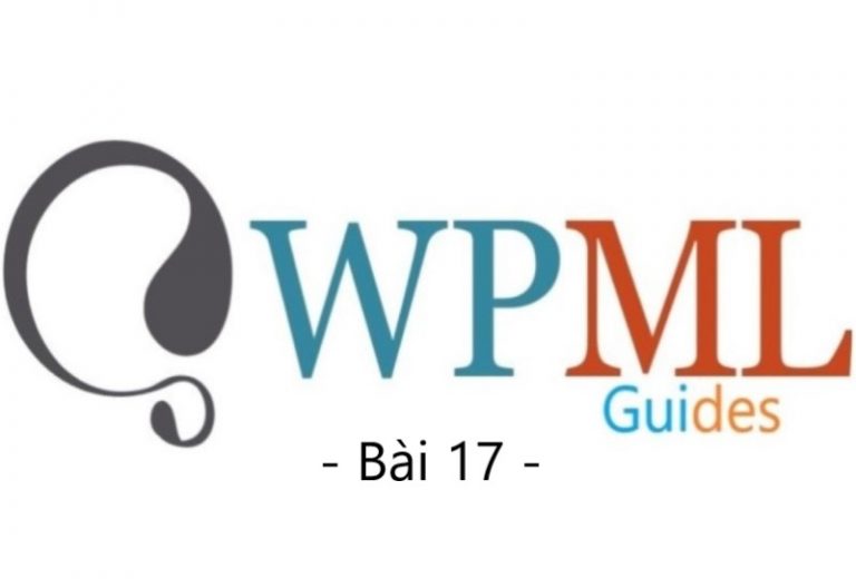 Hướng dẫn cấu hình WPML (Bài 17)