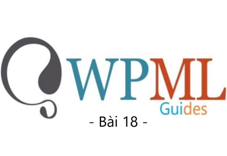 Hướng dẫn cấu hình WPML (Bài 18)