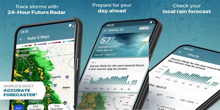 The Weather Channel APK – Ứng dụng xem dự báo thời tiết trên di động
