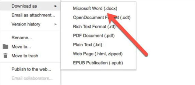 Lựa chọn Microsoft word để hoàn thành chuyển PDF sang Word