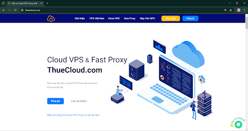 Hướng dẫn mua Proxy dân cư tĩnh Việt Nam bước 1