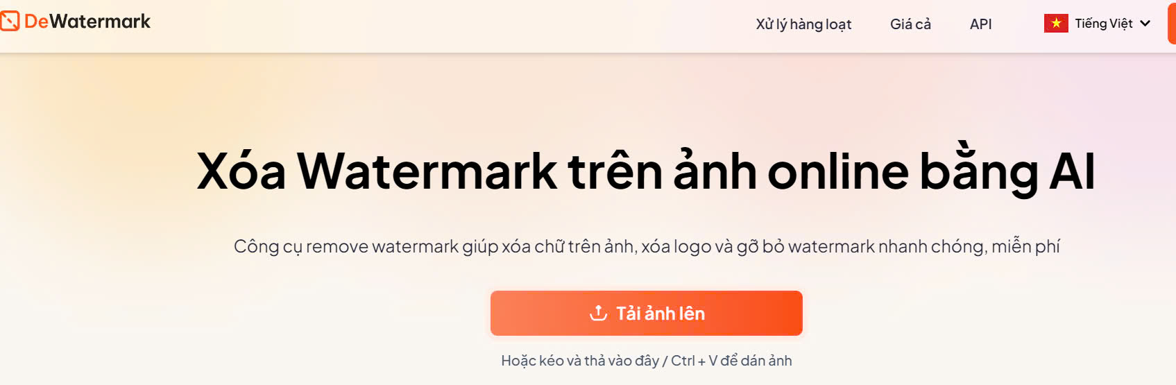 Xóa watermark hàng loạt chỉ với vài lần nhấp chuột