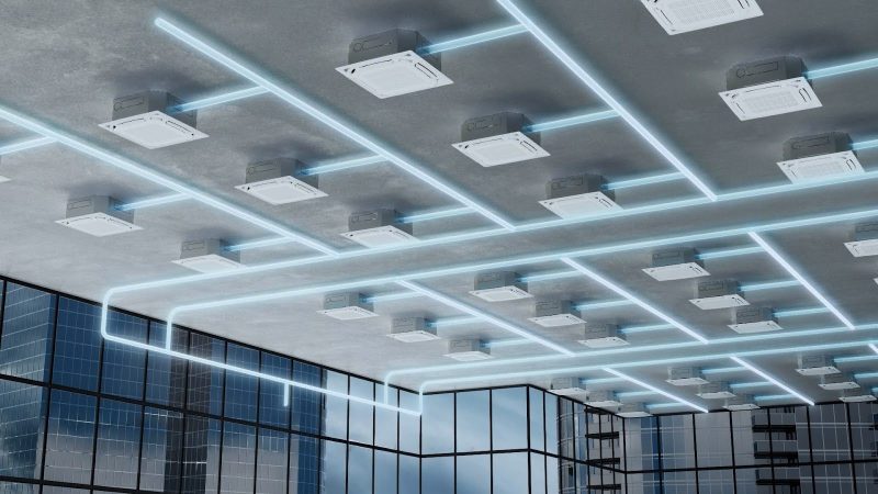 Lắp đặt hệ thống điều hoà trung tâm để phân phối đồng đều không khí