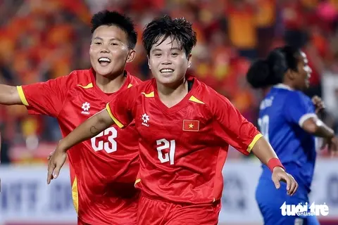 Các cầu thủ nữ Việt Nam