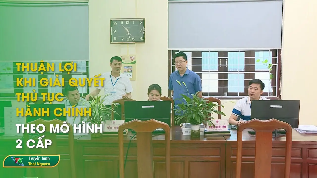Hệ thống giải quyết thủ tục hành chính công tại Thái Nguyên
