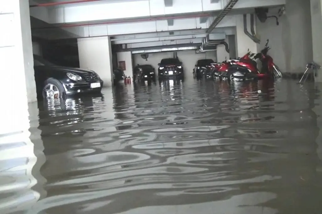 Xe bị ngập nước