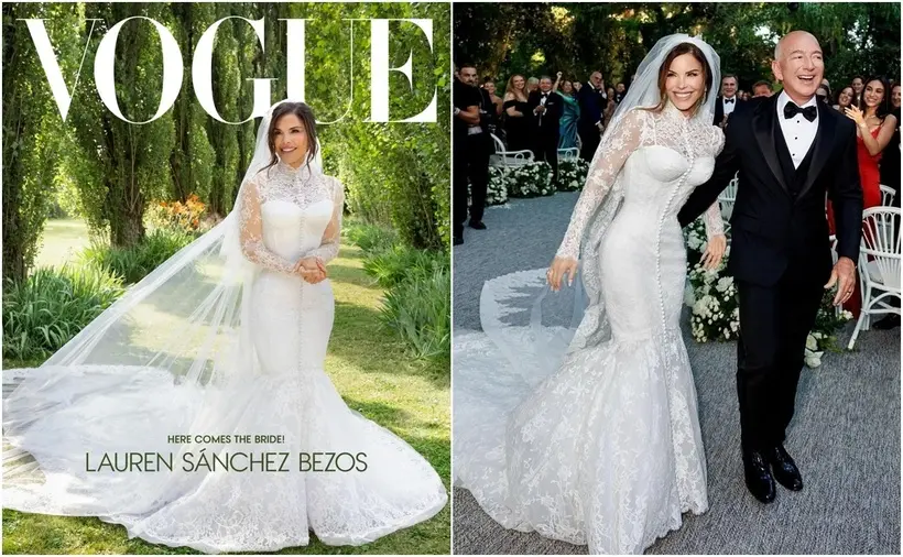 Jeff Bezos and Lauren Sanchez wedding
