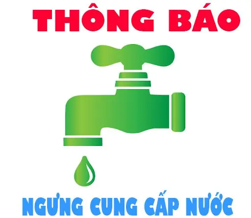 Thông báo ngừng cấp nước