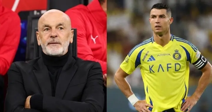 Ronaldo and coach