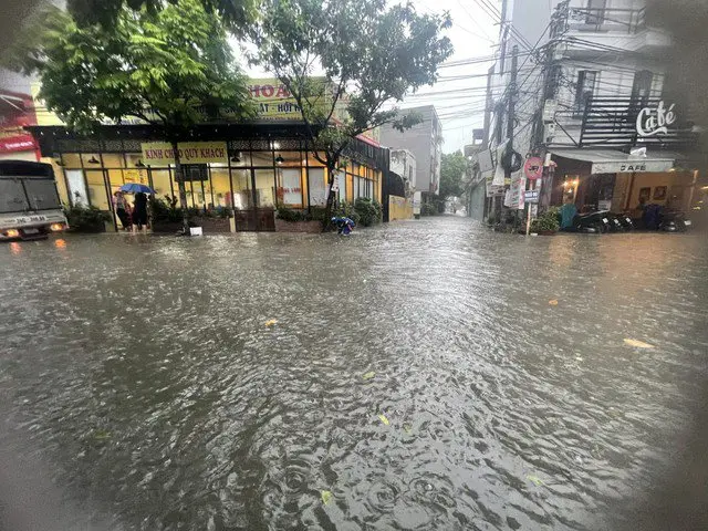 Mưa lớn ở miền Bắc
