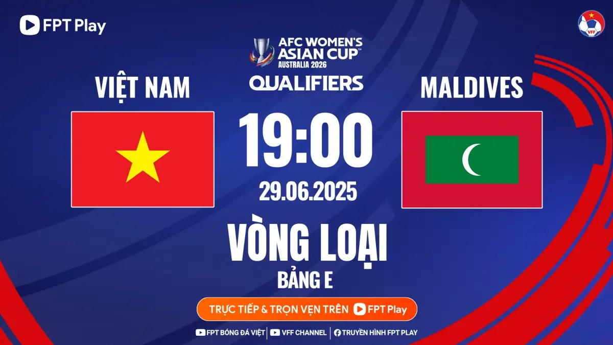 Trận đấu Việt Nam Maldives