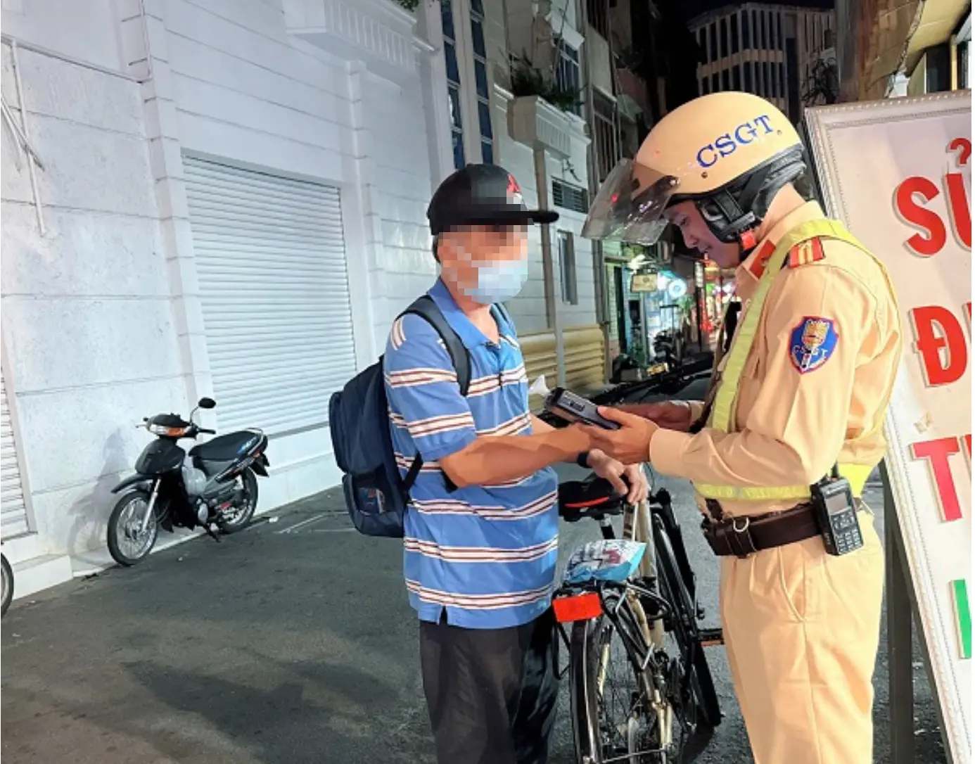 Vi phạm nồng độ cồn