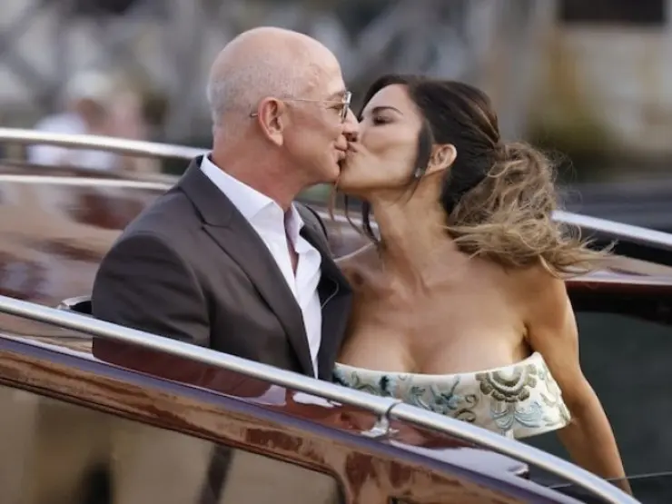 Jeff Bezos and Lauren Sanchez wedding ceremony