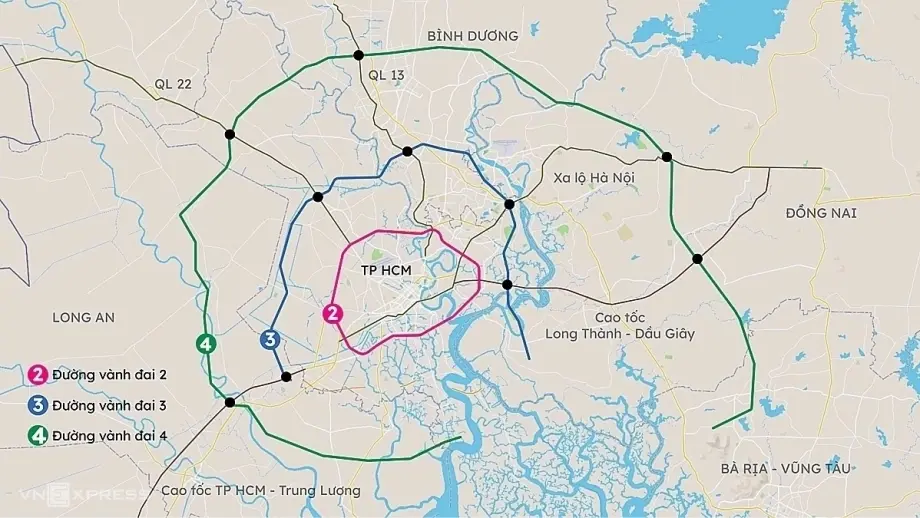 Đường Vành đai 4 TP HCM