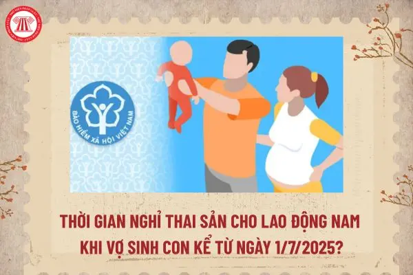 Lao động nam hưởng thai sản