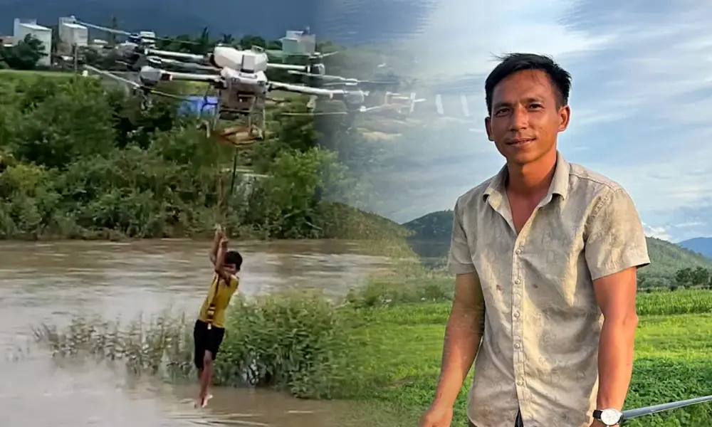 Drone trong cứu hộ