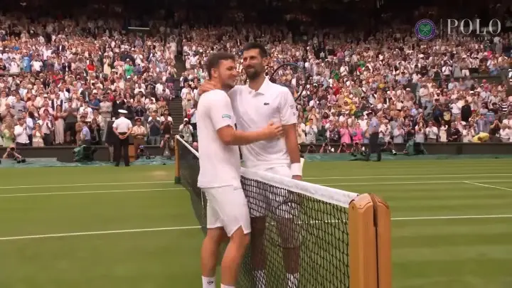 Novak Djokovic Wimbledon 100th win