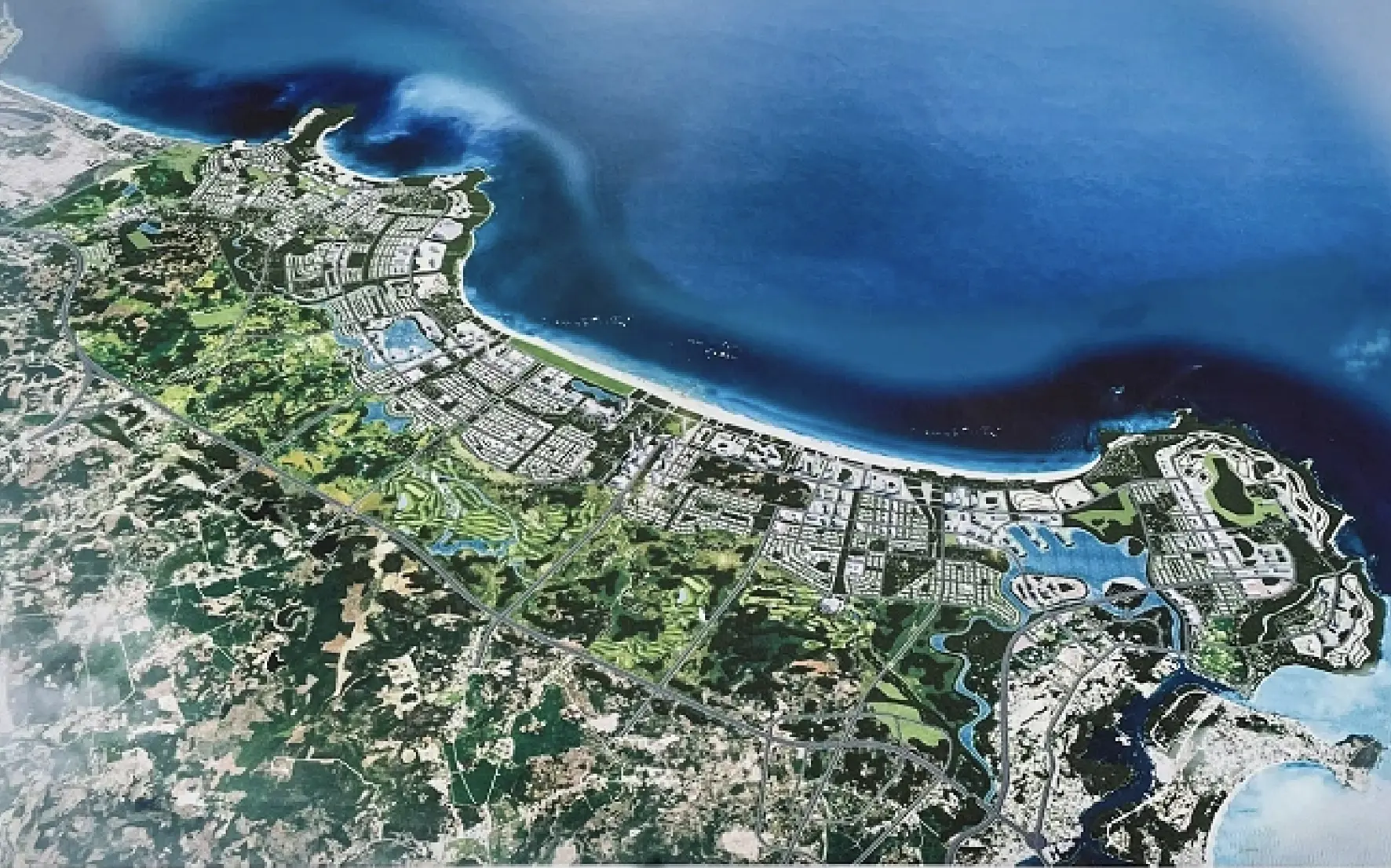 Khu đô thị mới Đông Nam Dung Quất - phía Nam