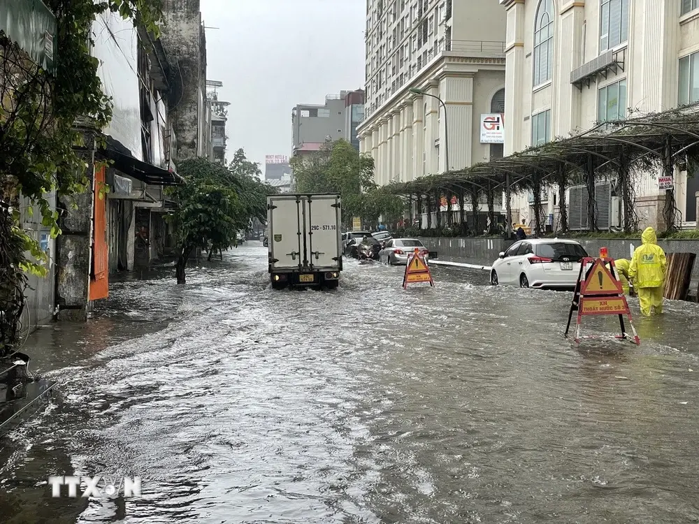 Dự báo mưa lớn tại Hà Nội