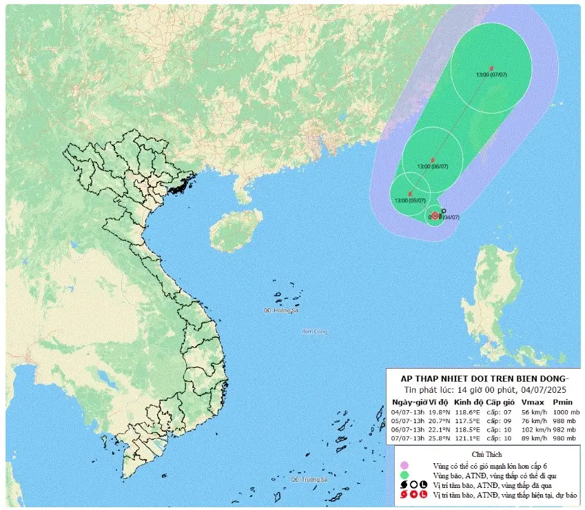 Ảnh minh họa tàu thuyền gặp bão