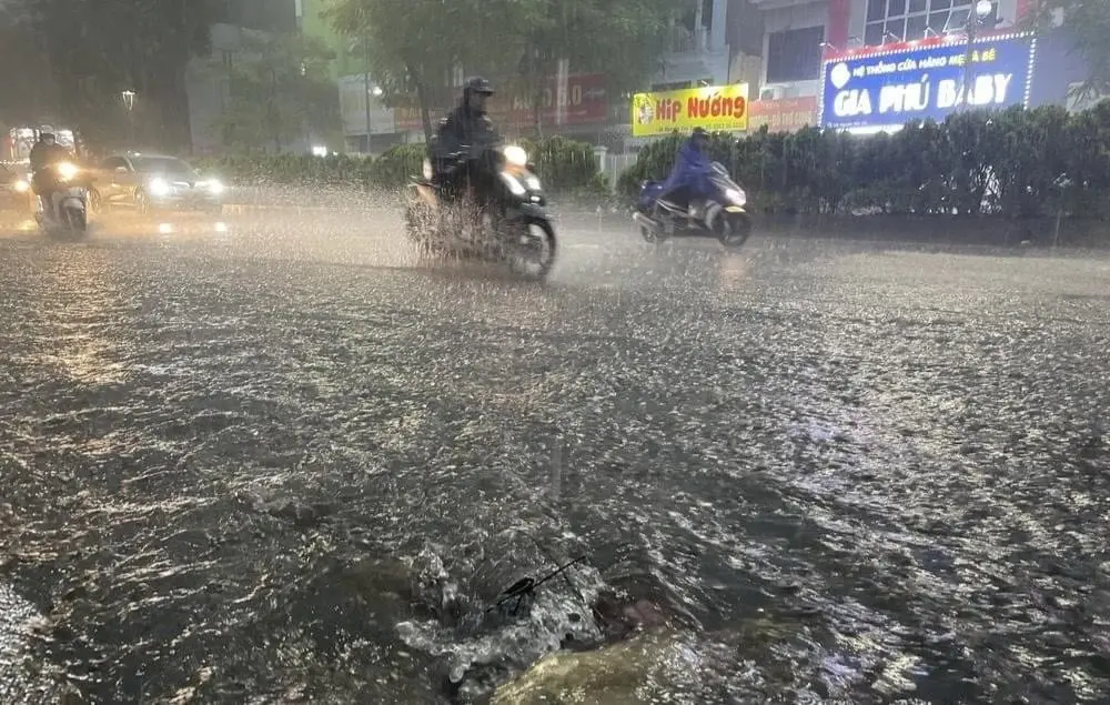 Đô thị hóa và mưa lớn