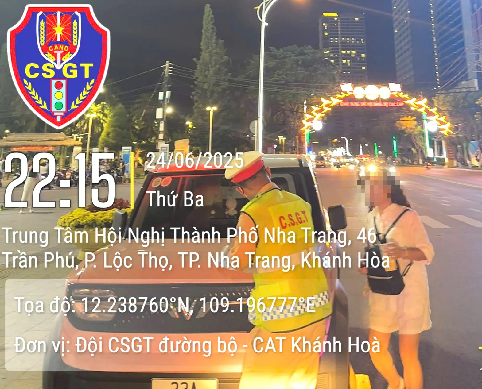 CSGT xử lý vi phạm