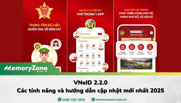 VNeID 2.2.0 interface
