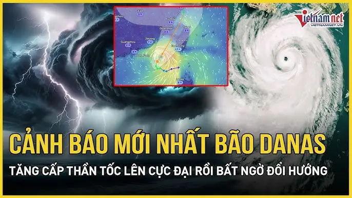 Ảnh hưởng của bão Danas tại Việt Nam
