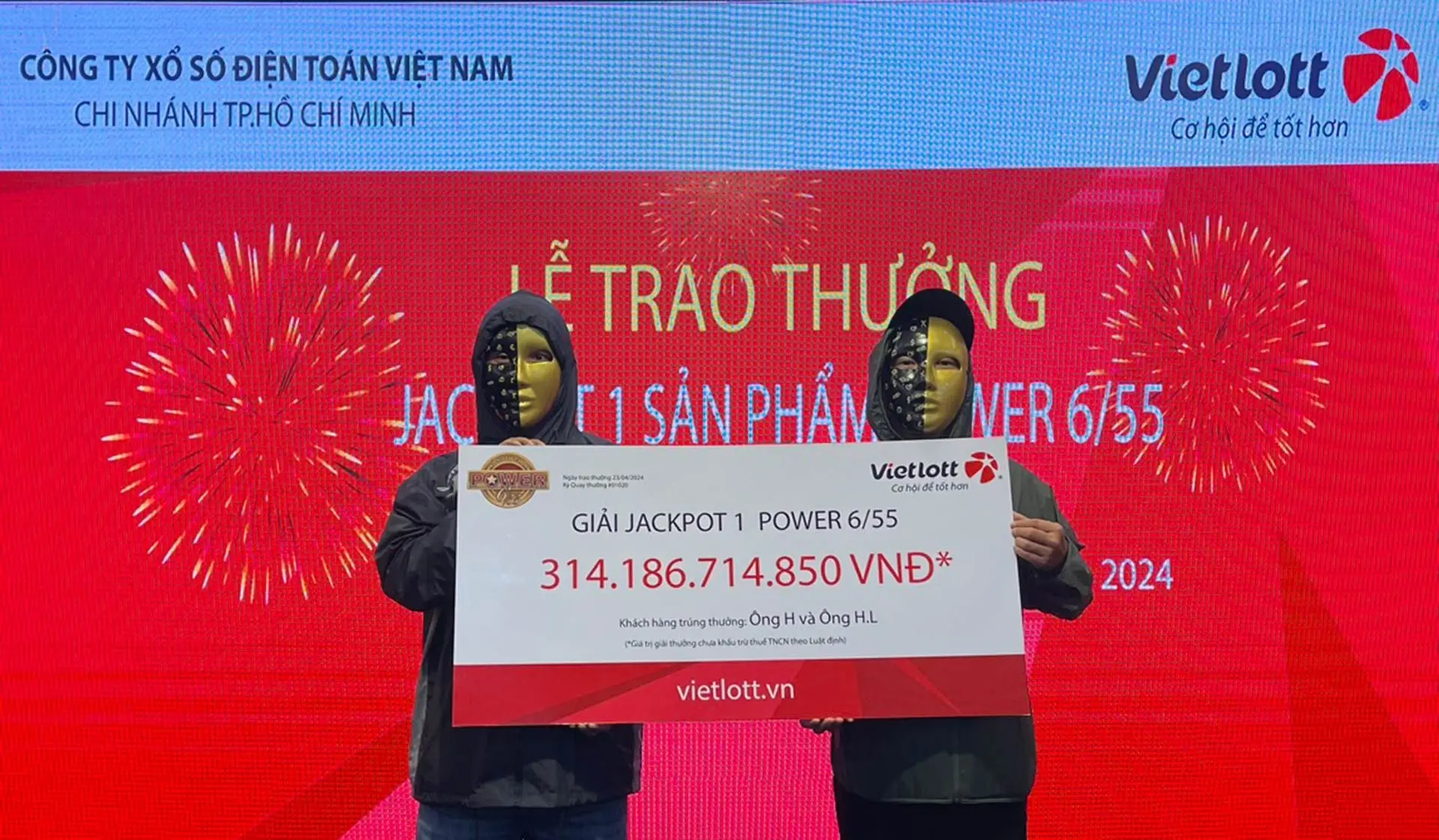 hys4hn trung giai vietlott