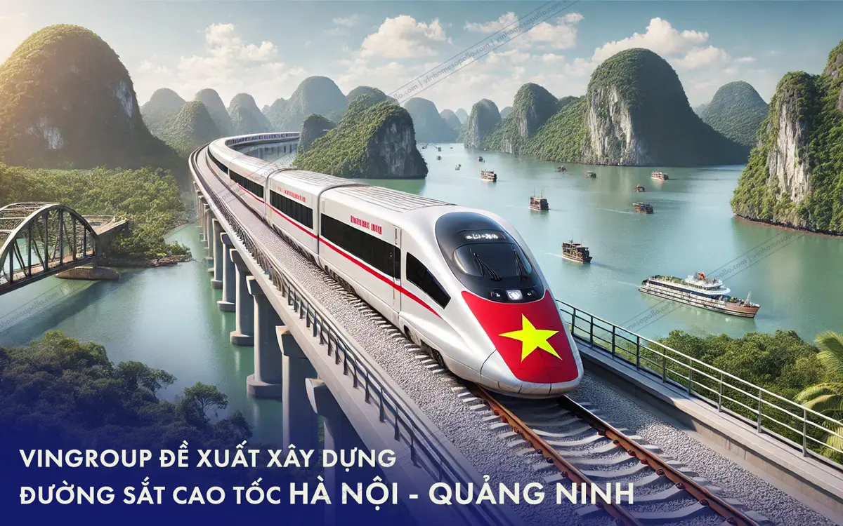 Đề xuất dự án đường sắt cao tốc Hà Nội - Hạ Long