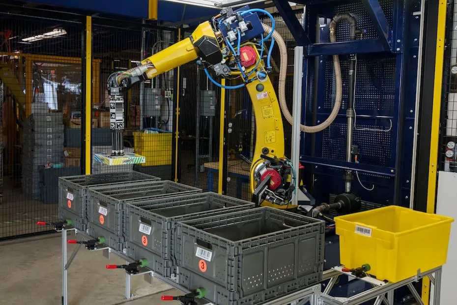 Amazon warehouse robots