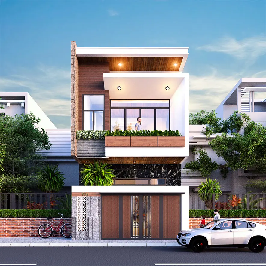 l7vx11 mau thiet ke nha ong 2 tang 6x15m hien dai
