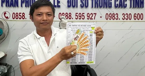 Đổi đời nhờ vé số