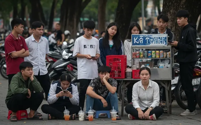 Ảnh minh họa phụ nữ trẻ không có việc làm