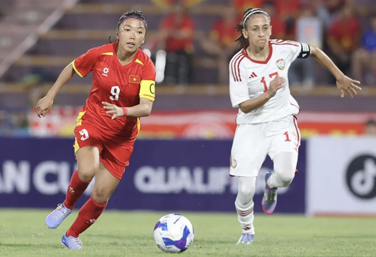 Đội tuyển nữ Việt Nam dẫn trước 3-0