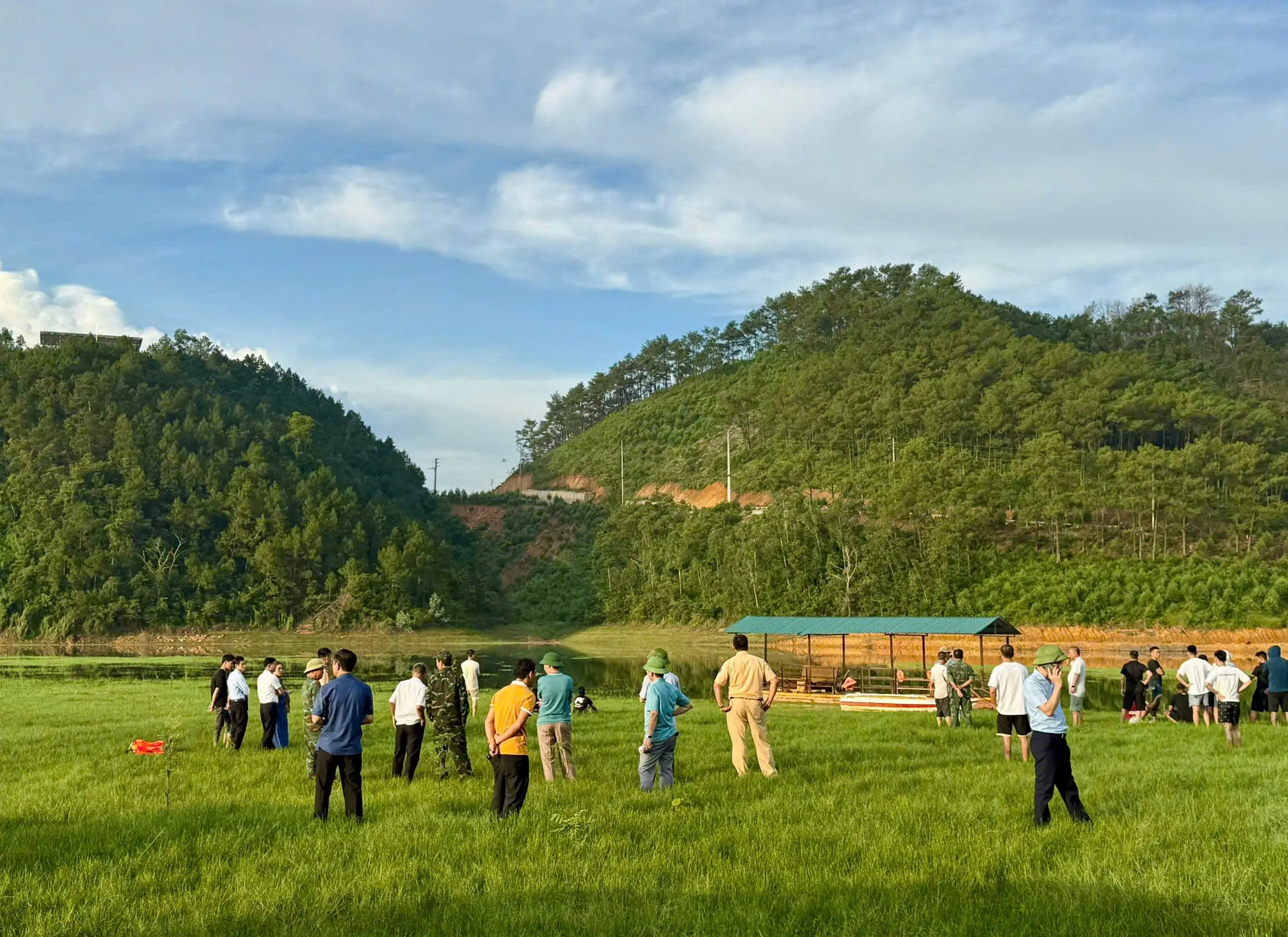 hiện trường vụ tai nạn