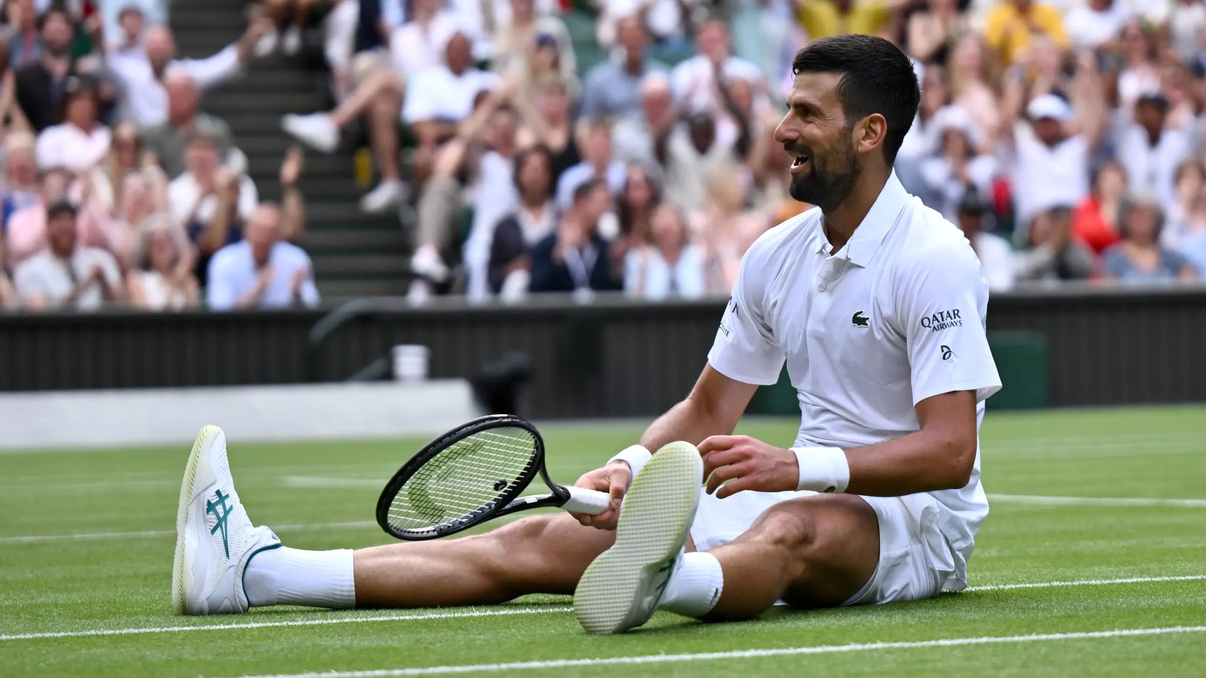 Djokovic Wimbledon trophy