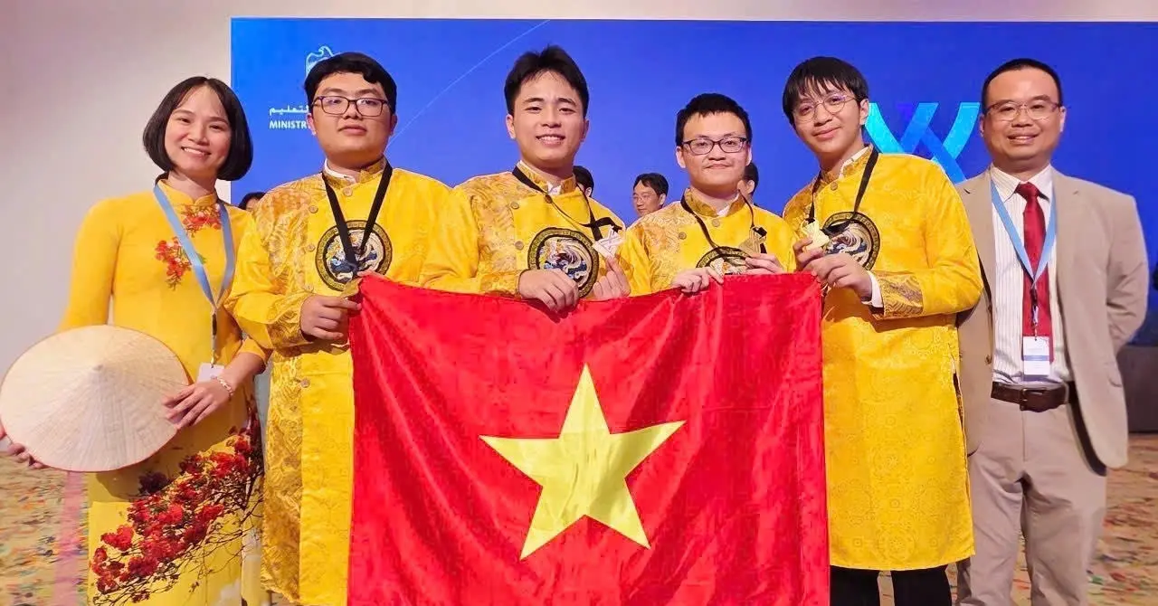 tvue2u lan dau tien viet nam gianh toi 4 huy chuong vang olympic hoa hoc quoc te 30057