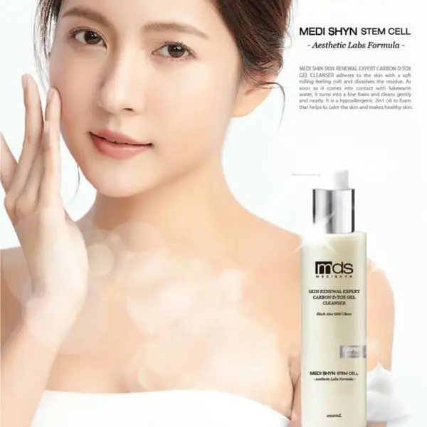 hlto0v carbon detox gel cleanser medi shyn stem cell