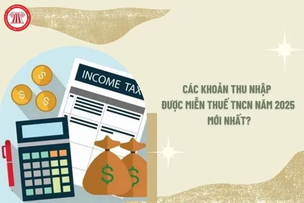 hxinba thu nhap duoc mien thue