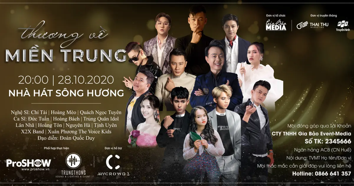 xsrpmk nhieu nghe si tham gia dem nhac thien nguyen thuong ve mien trung docx 1603245466325