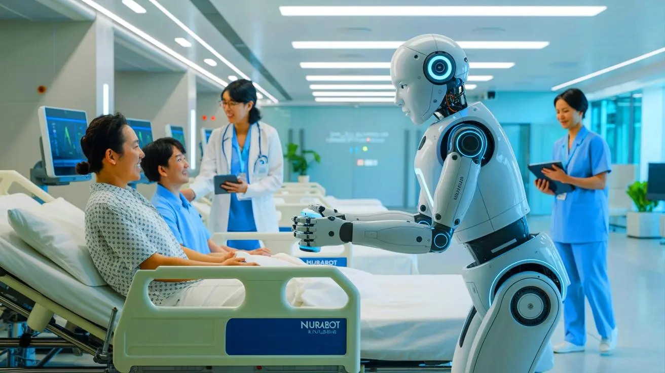 6mcbuf ai nurse revolutionizes healthcare taiwans nurabot takes charge as nation pioneers smart hospital shift with groundbreaking technology