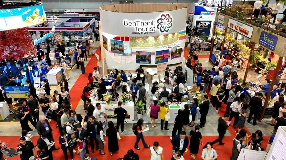duw6ye 237Hoi cho Du lich quoc te TP Ho Chi Minh lan thu 19 nam 2025 Bieu tuong ket noi thuong mai du lich Viet Nam voi the gioi 1