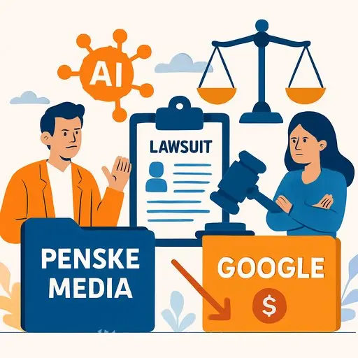 sjakjd penske media sues google ai overviews accused of siphoning traffic and revenue 2025 09 14